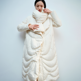 LIYIHAN围巾式长款羽绒Y234Y11402