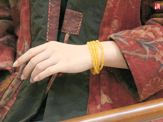 【音韵】蜜蜡手串，珠径4.5mm 商品图5