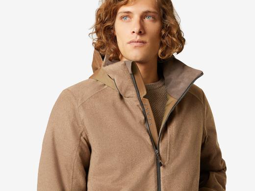 Sease - Balma Jacket - Oyster - 男装 - 滑雪夹克 - 褐色 商品图7