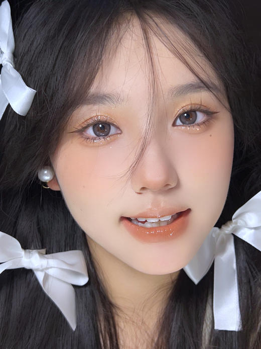 fairybaby 美瞳年抛 大水珠黑 直径14.3mm着色13.5mm 商品图1