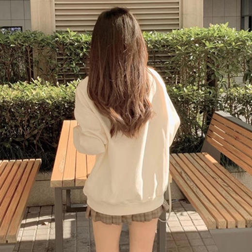 裁缝学苑AS136长V领套头卫衣纸样女装新款外套上衣服装打板裁剪 商品图3