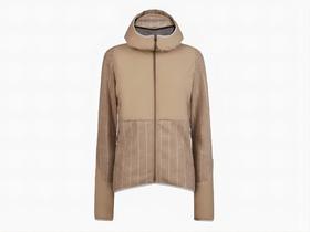 Sease - Alon Full Zip Fleece - Oyster - 女装 - 滑雪中层 - 褐色