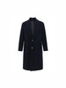 callisto藏青羊驼毛+绵羊毛混纺大衣 FSFEC020Y 商品缩略图0
