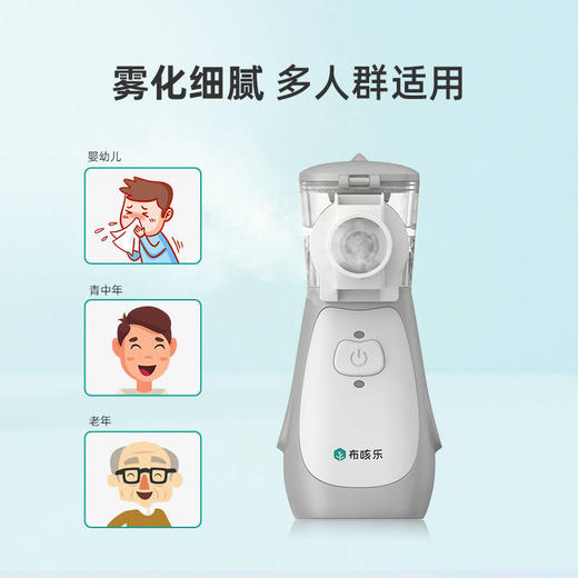 布咳乐微网雾化器家用儿童小型雾化机婴儿手持医用静音NEB-002（顺丰包邮） 商品图5