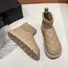 可穿到41码【新品潮流百搭❗️加绒雪地靴】不易挤脚，显高显瘦，冬季韩版百搭雪地靴女加绒加厚保暖面包靴防滑耐磨保暖短靴子 商品缩略图2