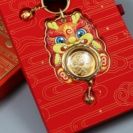 【福运龙】2024年龙年生肖平安福999足金挂饰（现货） 商品图5