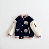【儿童情侣外套！舒适时尚】新款儿童字母棒球服男童女童，棉服中大童夹棉外套宝宝秋冬棉袄，舒适好穿 呵护到位，质感亮眼 洋气精致 商品缩略图1