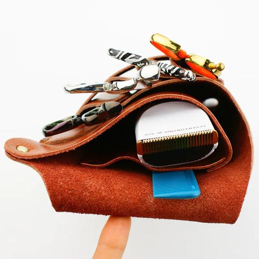 【超低价-清仓处理】宠物剪刀收纳包真皮剪刀包收纳工具包手腕包手拿包，数量有限，售完为止，款式不定期更新中 商品图6