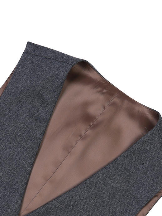 callisto灰色绵羊毛马夹 FTBWV069T 商品图1