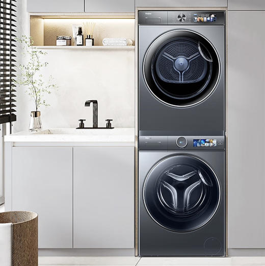 海尔（Haier）洗烘套装 XQG100-BD14386TLU1+HGY100-F386U1 商品图0
