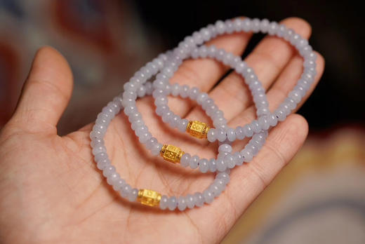 紫气东来｜翡翠算盘珠手链 商品图10