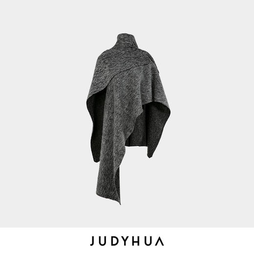 JUDYHUA 极简羊毛大披肩 商品图3