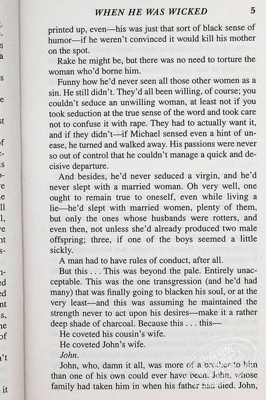 【中商原版】布里奇顿家族 名门韵事6影视版 When He Was Wicked Bridgerton 英文原版 柏捷顿家族 Julia Quinn 商品图4