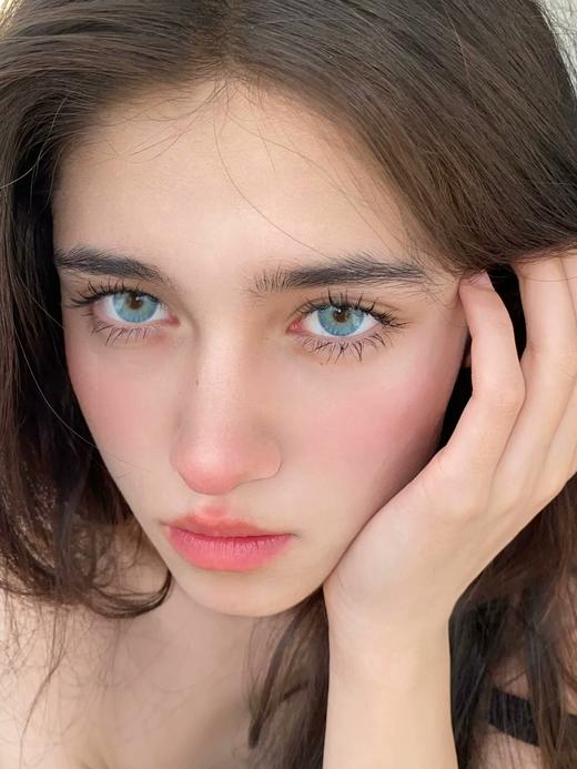 hushlens 布拉格绿/诺曼底蓝14.2mm  年抛 含硅水凝胶 商品图0