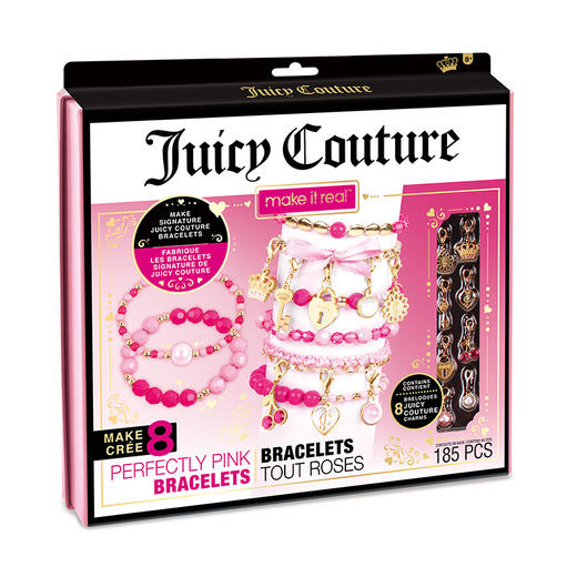 make it real美益睿Juicy Couture手链吊坠DIY玩具套装 商品图4