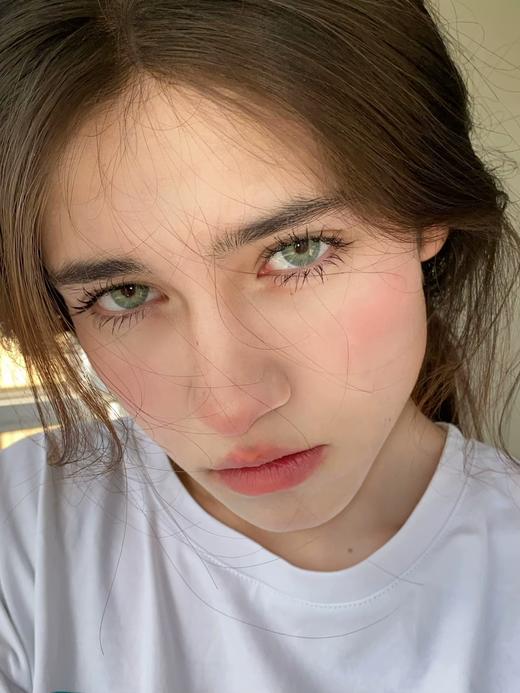 hushlens 布拉格绿/诺曼底蓝14.2mm  年抛 含硅水凝胶 商品图1