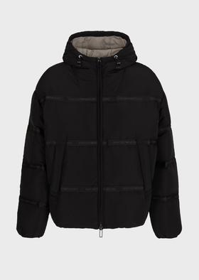 【双十一限时折扣】【1F】EMPORIO ARMANI 阿玛尼男士80白鸭绒无性别连帽羽绒服