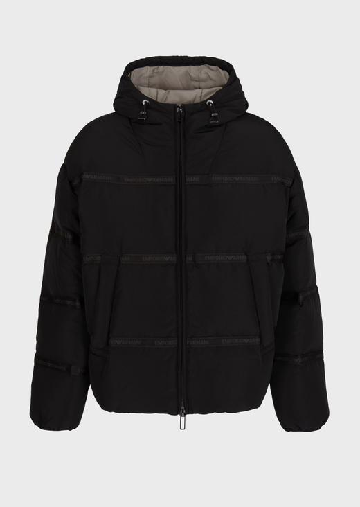 【双十一限时折扣】【1F】EMPORIO ARMANI 阿玛尼男士80白鸭绒无性别连帽羽绒服 商品图0