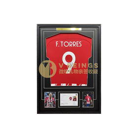 收藏系列 托雷斯 马德里竞技 亲笔签名球衣 EM