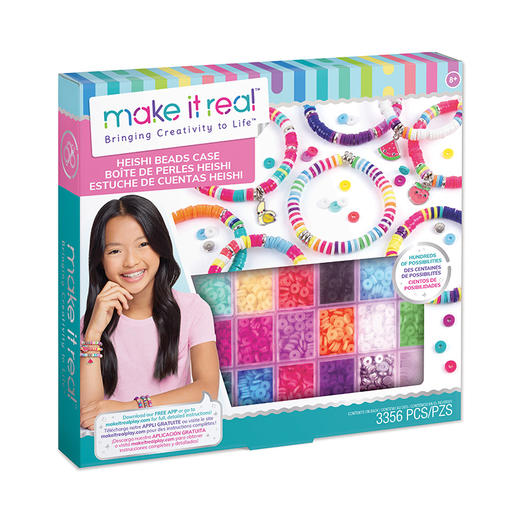 make it real美益睿 黑石珠串珠手链DIY玩具套装MIRC1741 商品图0