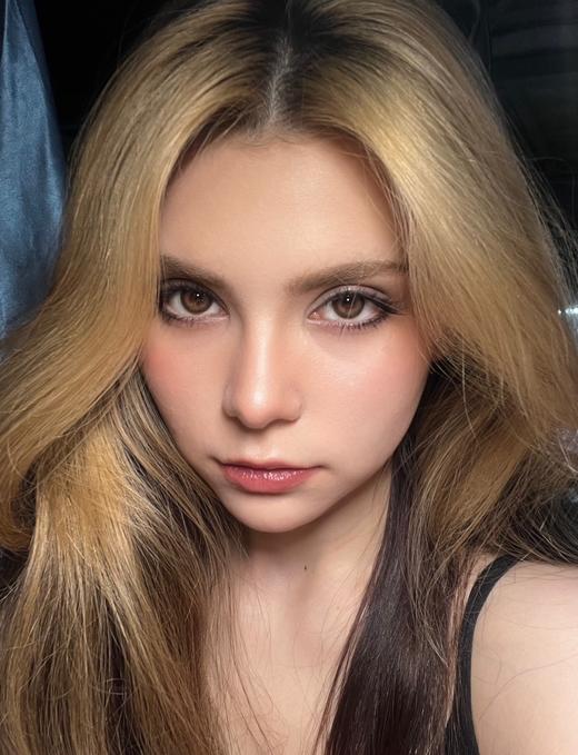 fairybaby 美瞳年抛 栗子奶咖 直径14.0mm着色13.6mm 商品图7