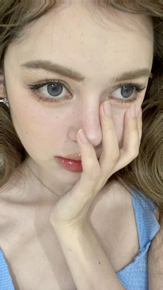 fairybaby 美瞳年抛 芭比冰蓝 直径14.5mm着色13.7mm 商品图4