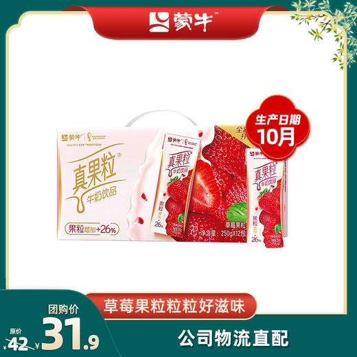 真果粒草莓果粒250g×12盒 商品图0