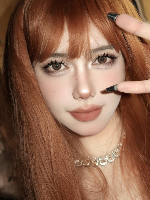 fairybaby 美瞳年抛 栗子奶咖 直径14.0mm着色13.6mm 商品图4