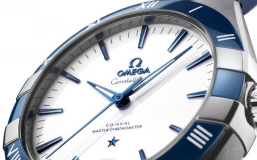 VS厂欧米茄41星座蓝圈白盘复刻手表一比一手表n厂c厂zf厂vs厂clean厂noob厂广州手表测评 商品图2