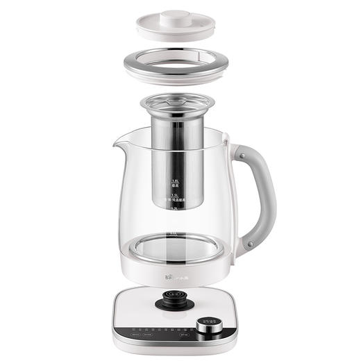 【小程序】小熊养生壶 煮茶器 煮茶壶 烧水壶电水壶热水壶电热水壶 多段保温花茶壶果茶壶1.8L YSH-E18J1 商品图2