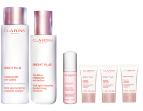 3666057156830	娇韵诗CLARINS	【金晨同款】美白水乳清爽型礼盒护肤套装润白透亮柔嫩补水保湿