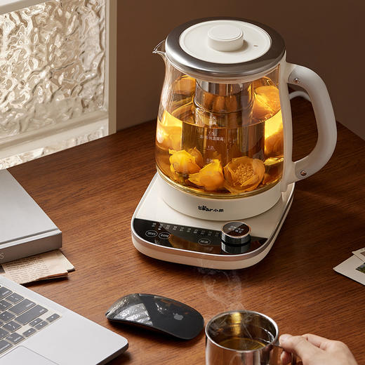 【小程序】小熊养生壶 煮茶器 煮茶壶 烧水壶电水壶热水壶电热水壶 多段保温花茶壶果茶壶1.8L YSH-E18J1 商品图3