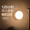 【买1送1】触摸迷你护眼小夜灯学生宿舍充插两用无线吸附led氛围灯卧室神器yd12 商品缩略图2