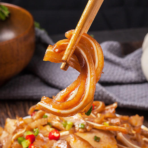 「40袋装！混合口味」广财猪耳尖香辣卤味熟食即食猪耳朵下酒菜独立包装麻辣零食小吃 商品图2