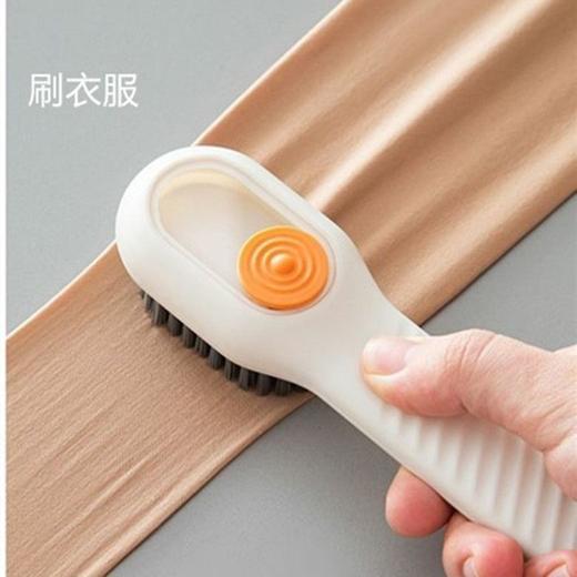春艺/多功能加液鞋刷家用按压出液洗鞋子刷鞋工具按压式软毛衣物清洁刷M仓 商品图6
