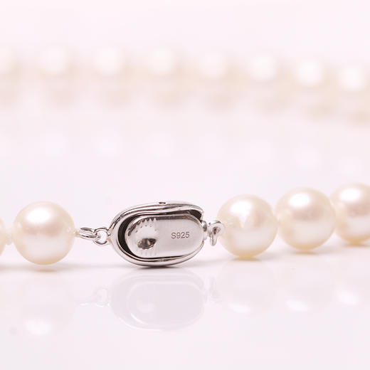 银925淡水珍珠项链8.5-9.5mm 102841 商品图5