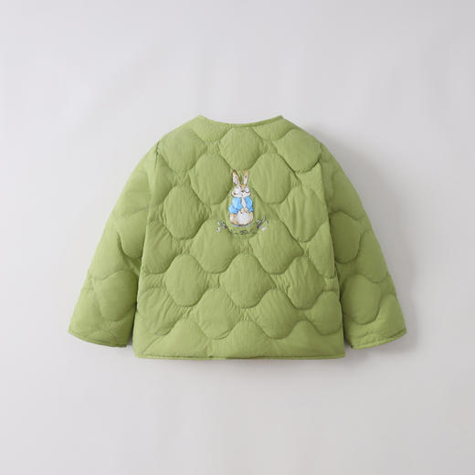 「五色可选！90白鸭绒」呦奇2023冬季新款韩版短款儿童羽绒服舒适轻柔轻薄羽绒服童装 商品图3