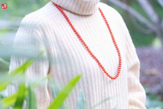 【如珊】保山南红珠串，珠径7.3mm，108珠 商品图3