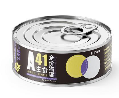 麻球说A41全价生骨肉主食罐100g 商品图0