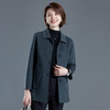 TC215117 洋气妈妈羊绒大衣女短款中年双面呢外套秋冬新款大码中老年毛呢子 商品缩略图0