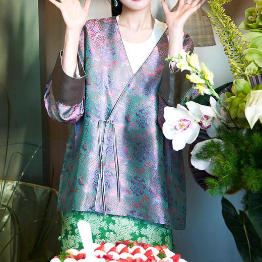 裁缝学苑AQ208新中式国风外套纸样女装上衣小衫裁剪样衣 商品图5