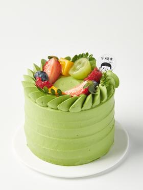 抹茶柚子  奶油蛋糕