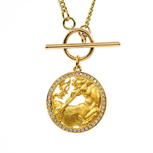 十二星座·射手座 18K金钻石项链 商品图0