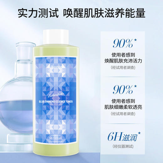 【正品直销】水感肌精华水蓝钻500ml 透亮保湿简单一抹！效期到27.12 商品图3