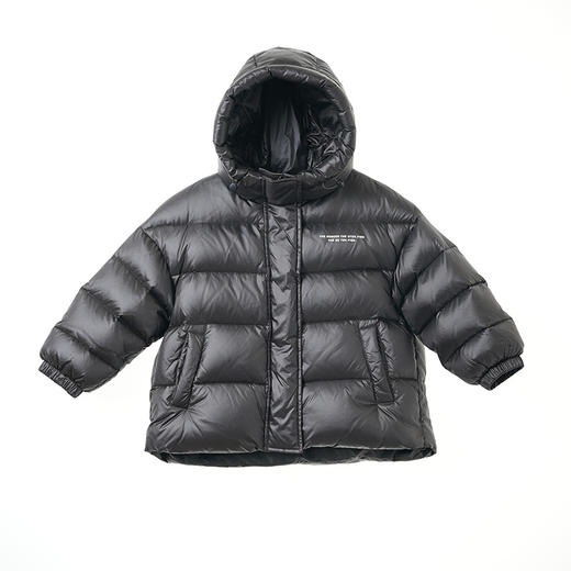 「三款配色！长款羽绒」呦奇2023冬季新款韩版男童羽绒服 保暖短款面包童装羽绒服 商品图4