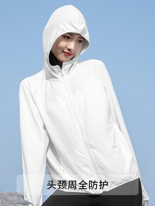 ZIGGIE则集 针织运动连帽防晒衣 商品图4