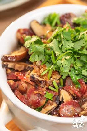 红葱腊肠糯米饭