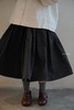 ALBUM DI FAMIGLIA 炭黑INOX质感半身裙 商品缩略图0