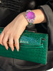 GAONAS 925银合成锆石戒指 高纳仕 轻奢时尚紫色素面腕带10211SPR 商品缩略图3