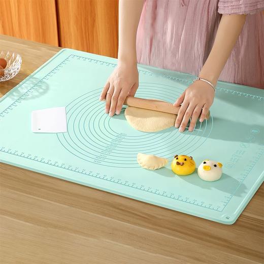 星罗拍1发5 加厚家用硅胶垫揉面垫烘焙面板和面板案板塑料食品级 商品图8